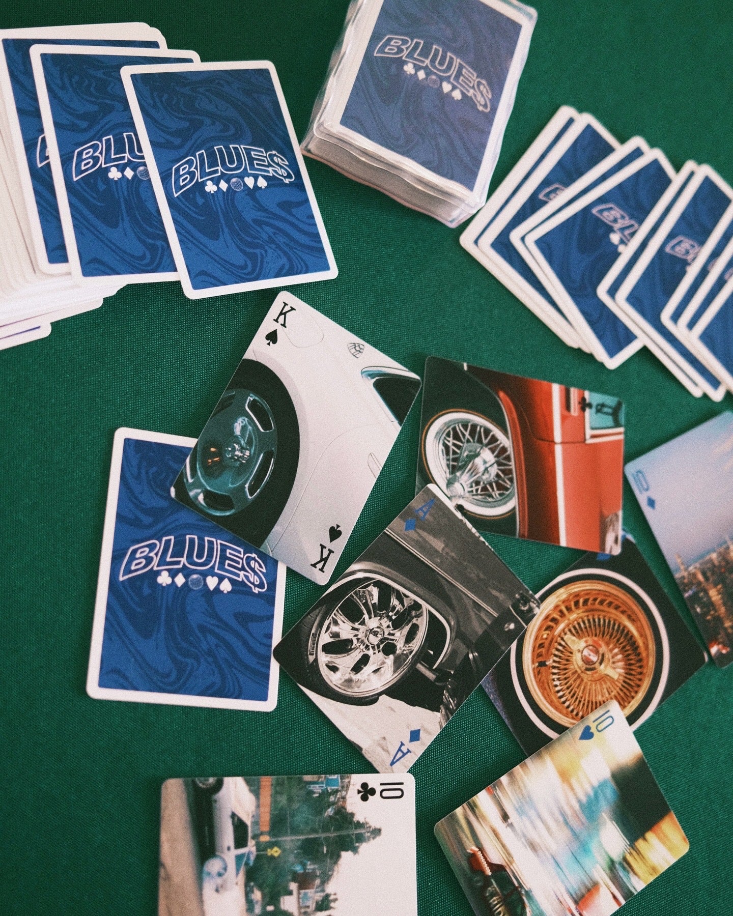 BLUE$ PLAYING CARDS