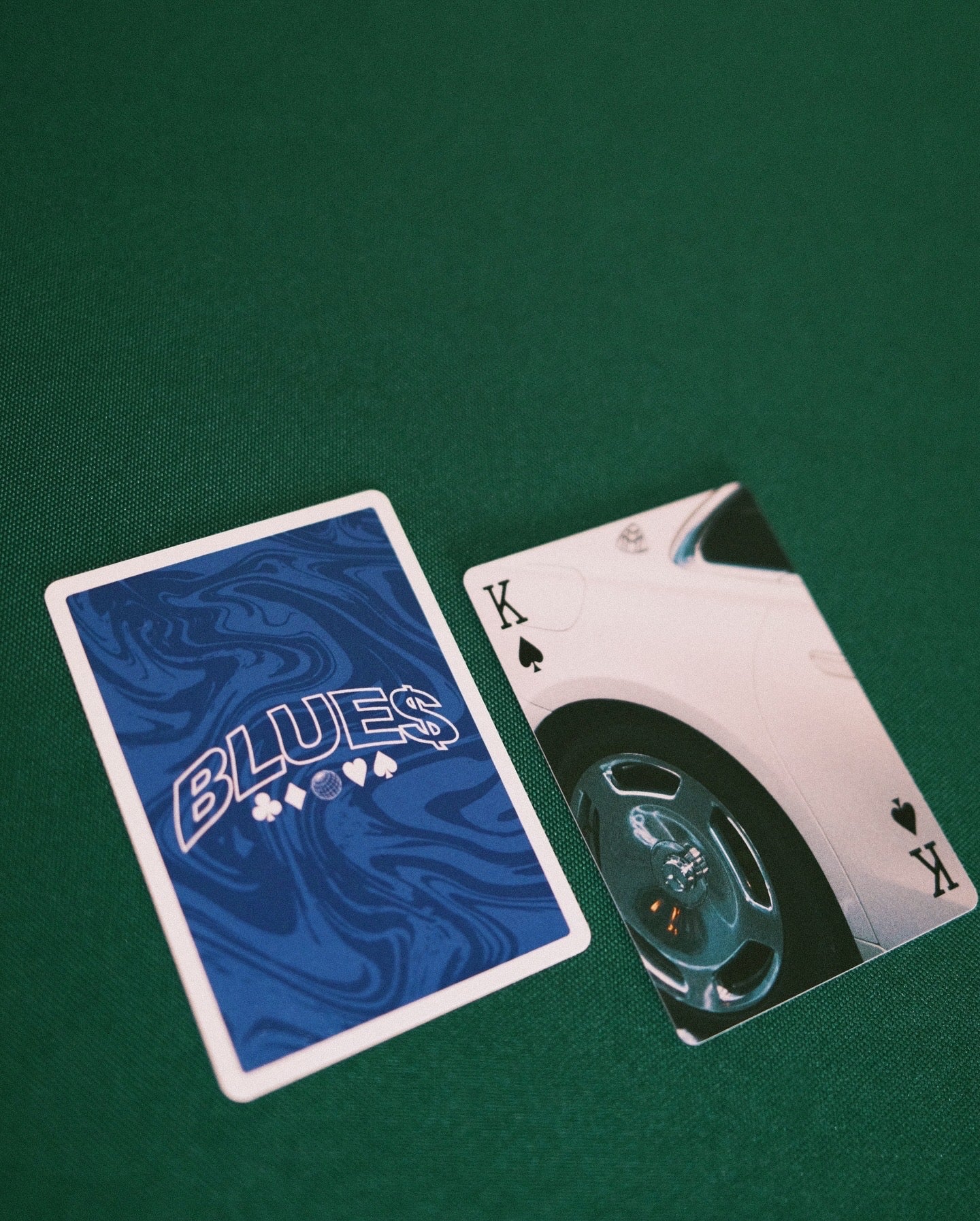 BLUE$ PLAYING CARDS