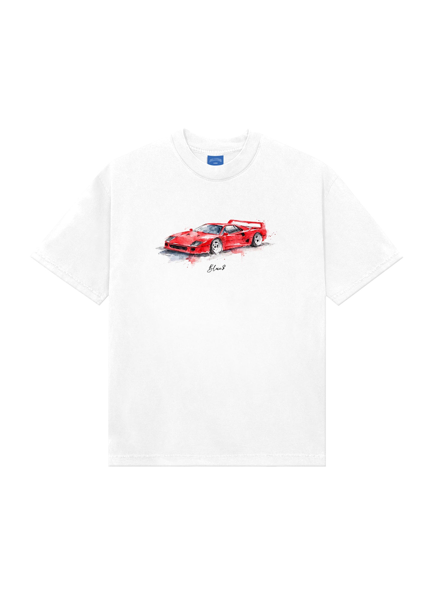 F40 PORTRAIT TEE [ WHITE ]