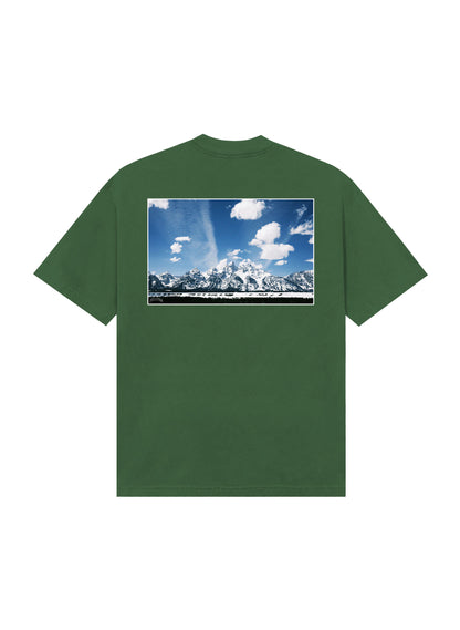 GO OUTSIDE TEE [ FADED GREEN ]